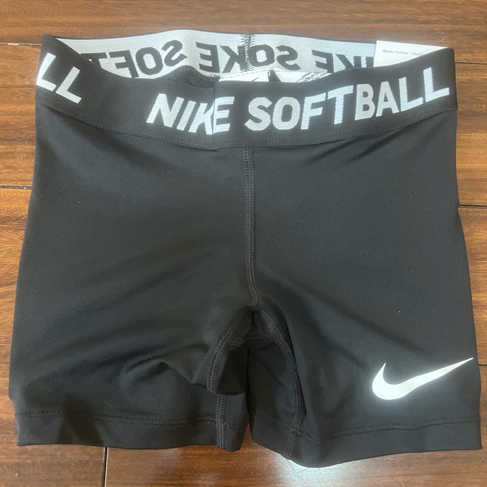 NWT Nike Girls Softball Sliding Shorts Size Small